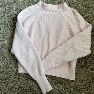 Free People Too Good Pullover Sweater in Pink